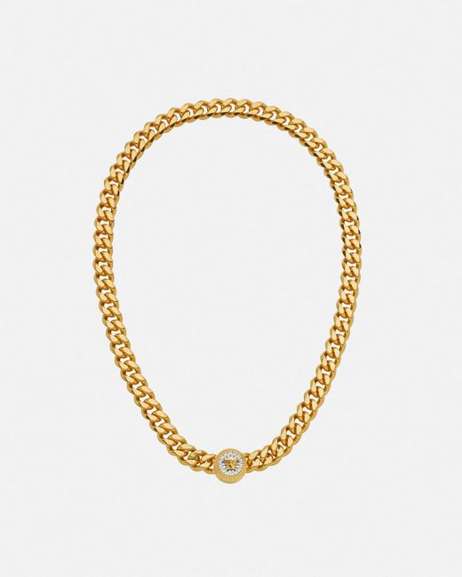 Versace Metallic Icon Necklace for men