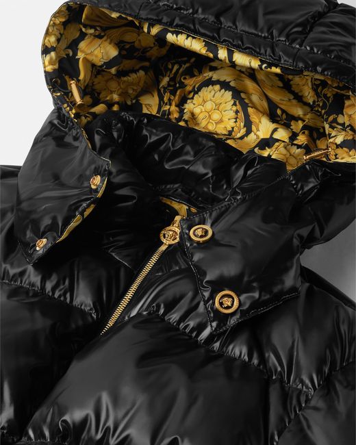 Versace Black Padded Jacket for men