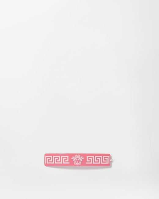 Versace Pink Plex Hair Clip