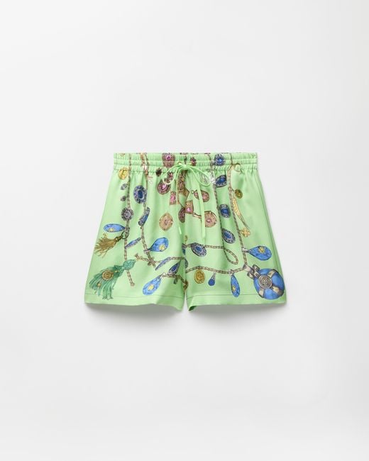 Short di Versace in Green