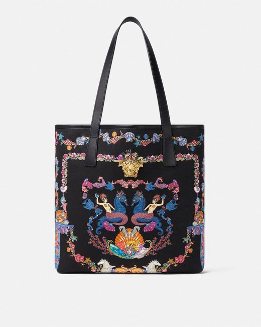 Shopper di Versace in Black da Uomo