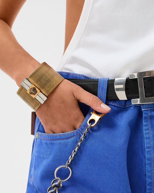 Versace Metallic Medusa Bracelet