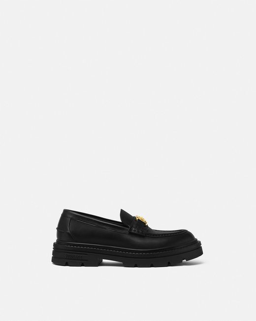 Versace White Medusa Biggie City Loafer for men