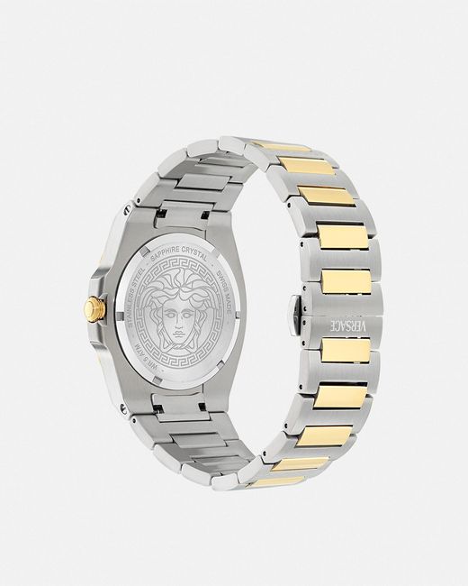 Versace Metallic Tolomeo Watch for men