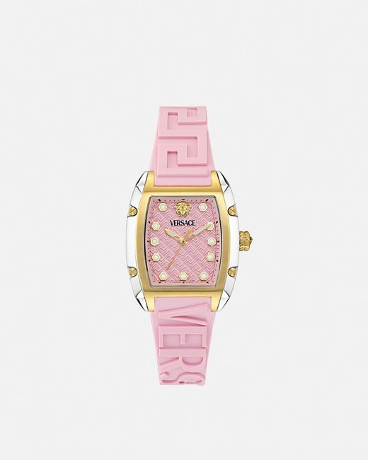 Versace Pink Dominus Lady Watch