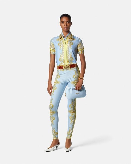 Versace Blue Shirts