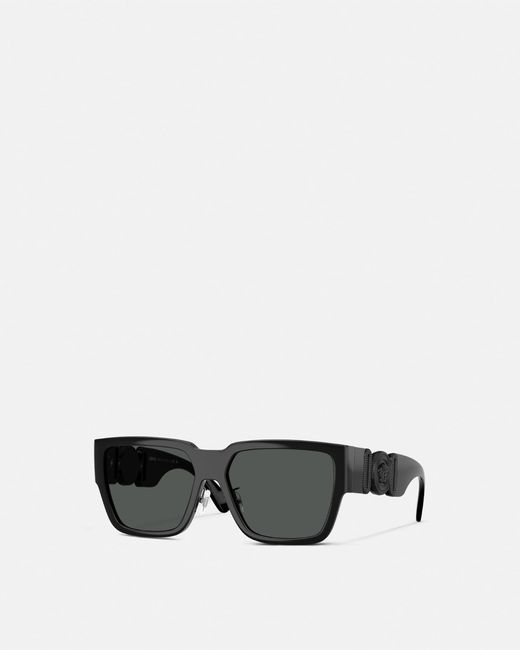 Versace White Medusa Biggie Additional Fit Sunglasses for men