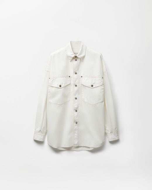 Versace White Cotton-Poplin Shirt
