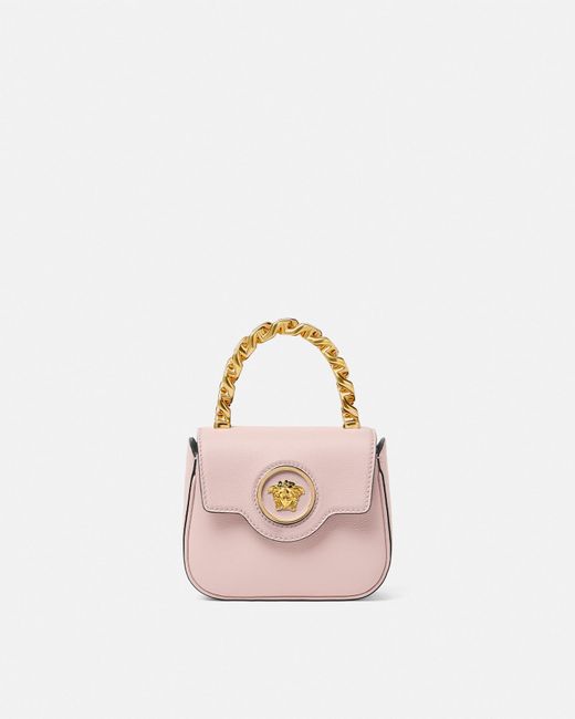 Versace Pink La Medusa Mini Bag
