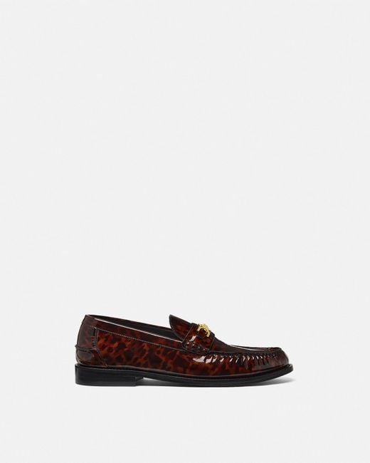 Medusa '95 Mocassins Vernis Versace pour homme en coloris White