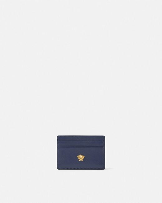 Porte-Cartes La Medusa Versace pour homme en coloris Blue