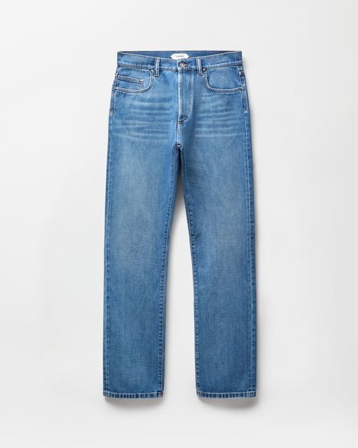 Versace Blue Straight Jeans for men
