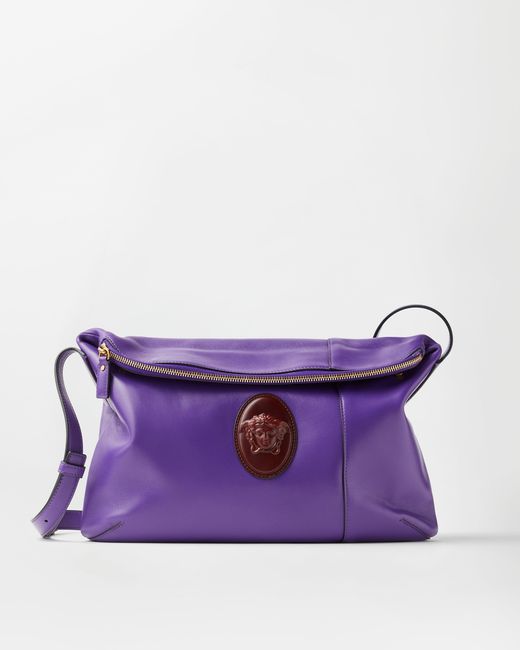 Lou Borsa A Spalla di Versace in Purple da Uomo