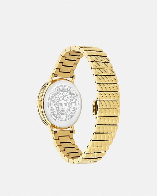 Montre Delphinus Versace en coloris Metallic