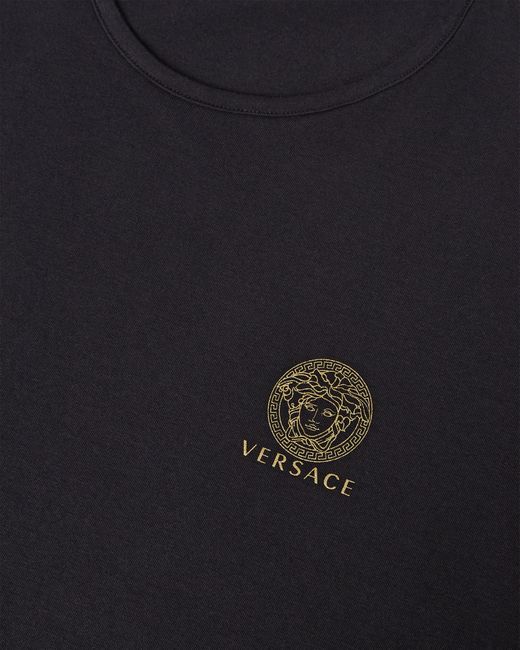 Versace Blue Medusa Undershirt for men