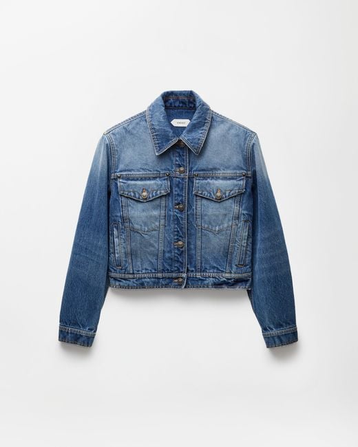 Versace Blue Denim Blouson