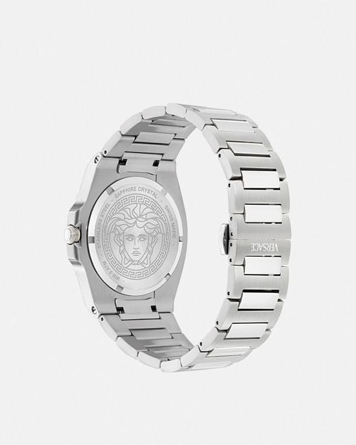 Versace Blue Tolomeo 40Mm Watch for men