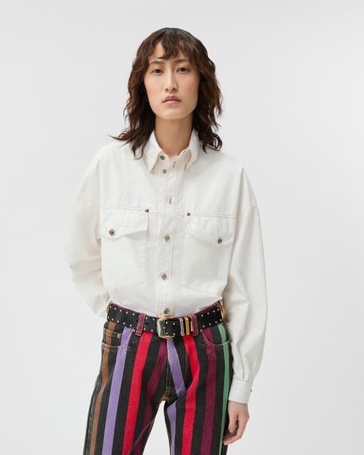Versace White Cotton-Poplin Shirt