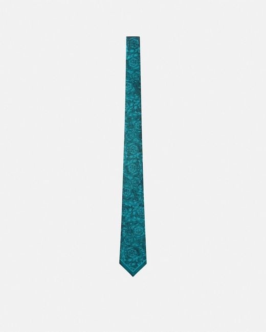 Cravatta di Versace in Blue da Uomo