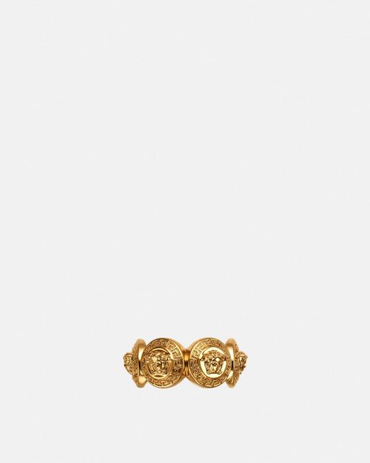 Versace Metallic Tribute Medusa Ring