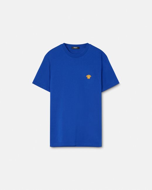 T-Shirt Medusa Versace pour homme en coloris Blue