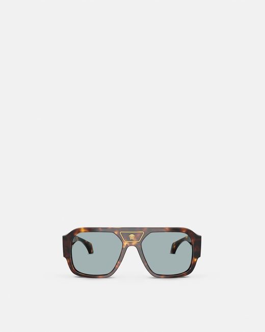 Versace Multicolor Signature Navigator Sunglasses for men