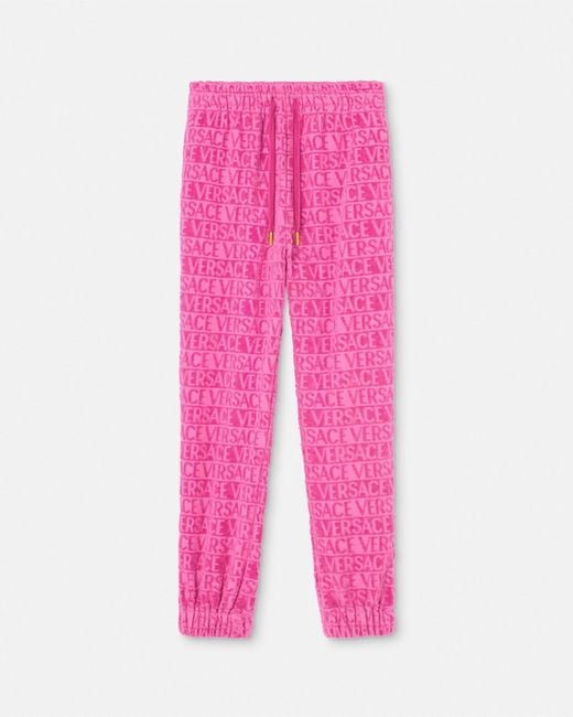 Versace Pink I Baroque Sweatpants