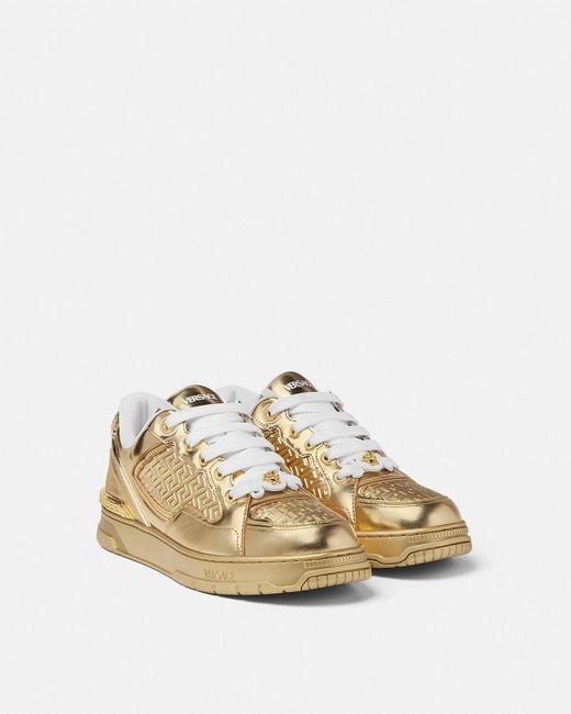Versace Metallic Sports Pants for men