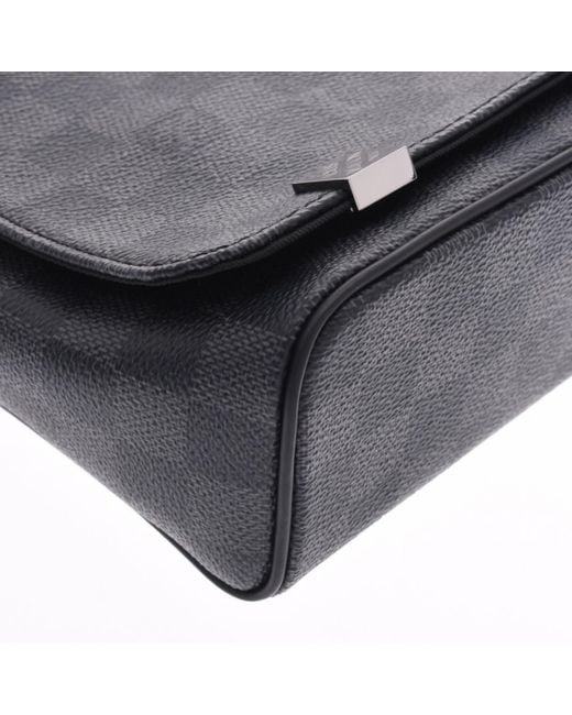 Louis Vuitton District Cloth Bag in Black for Men - Lyst