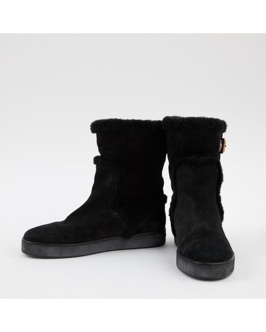 louis vuitton suede boots