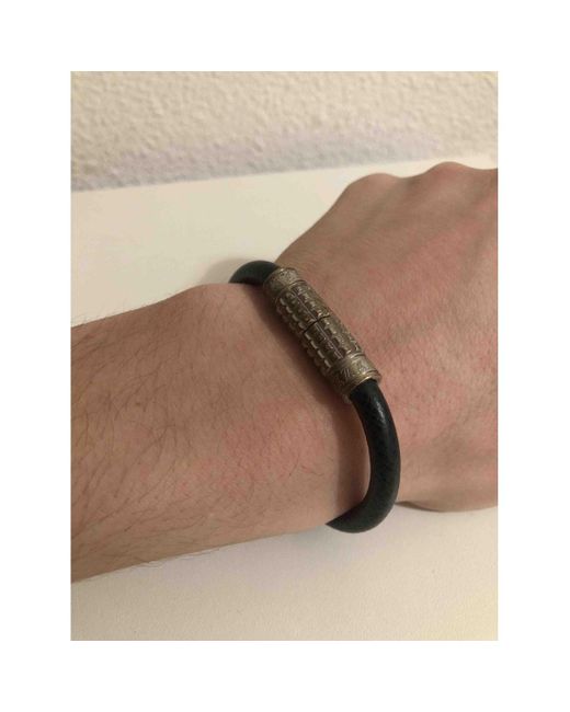 Louis Vuitton Lv Confidential Leather Jewellery in Black for Men - Lyst