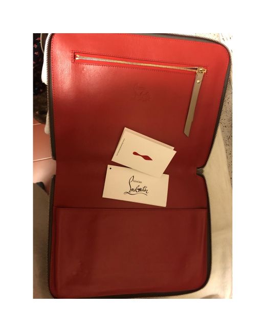 christian louboutin travel bag