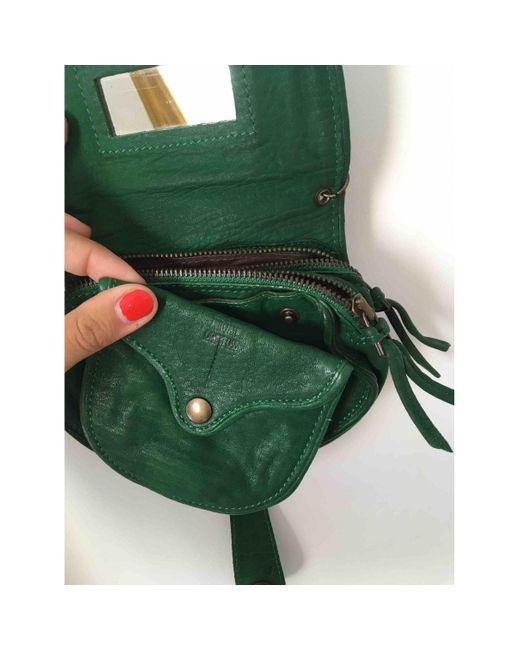 khaki green clutch bag