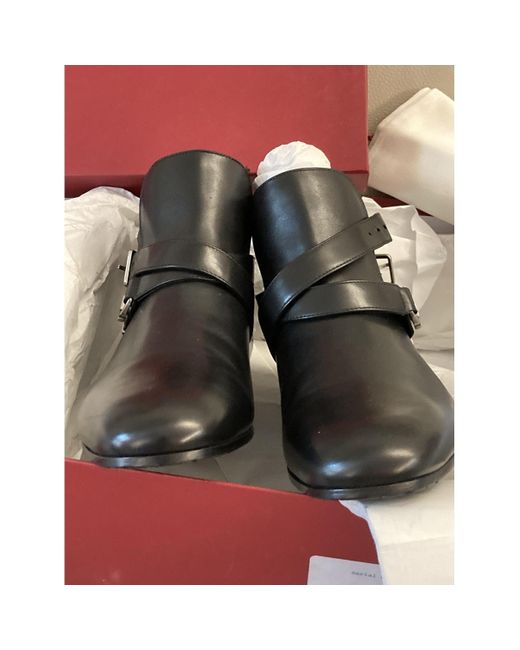 ferragamo white boots