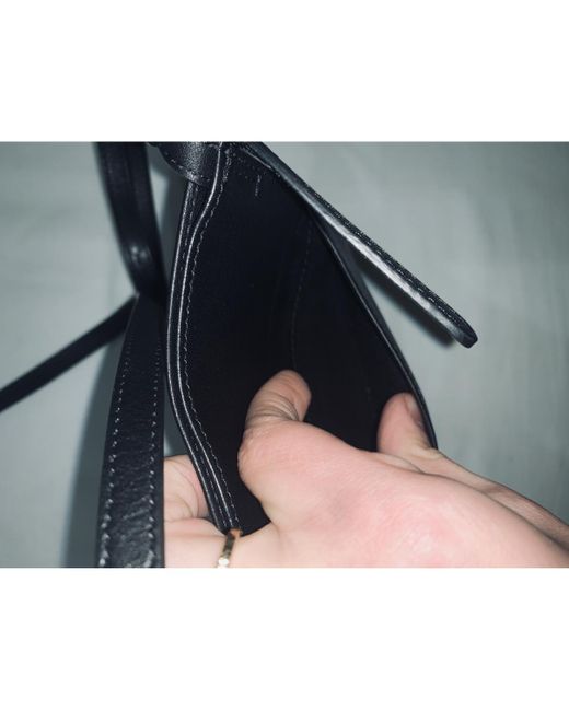 Celine Leather Small Bag in Black for Men - Lyst