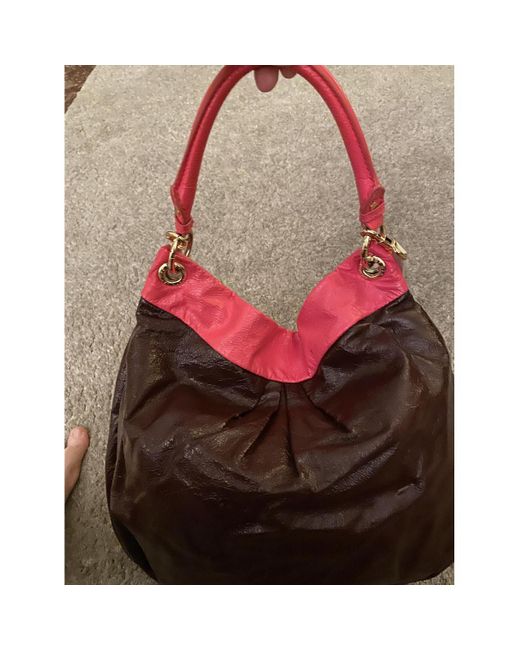 Marc By Marc Jacobs Classic Q Leather Handbag in Burgundy (Red) - Lyst