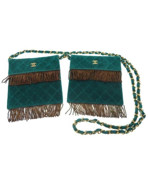 green velvet handbag
