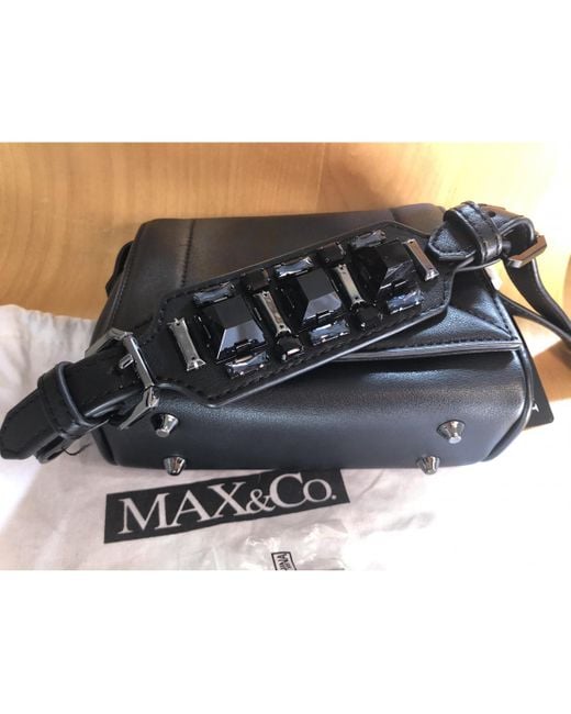 MAX&Co. Leather Crossbody Bag in Black - Lyst