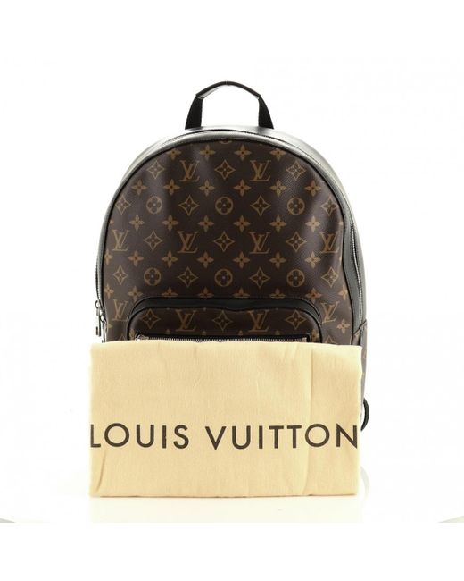 black cloth backpack