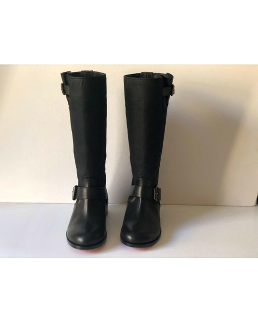 louboutin biker boots