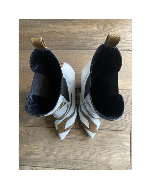 louis vuitton fireball ankle boot