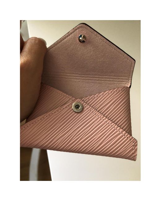 Louis Vuitton Kirigami Leather Clutch Bag in Pink - Lyst