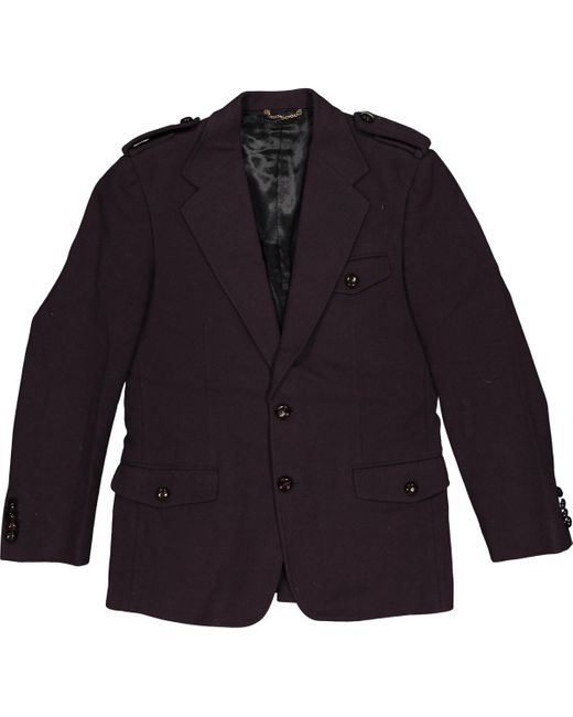 Louis Vuitton n Purple Wool Jacket for Men - Lyst