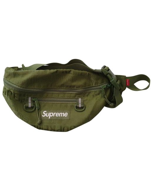 green supreme fanny pack