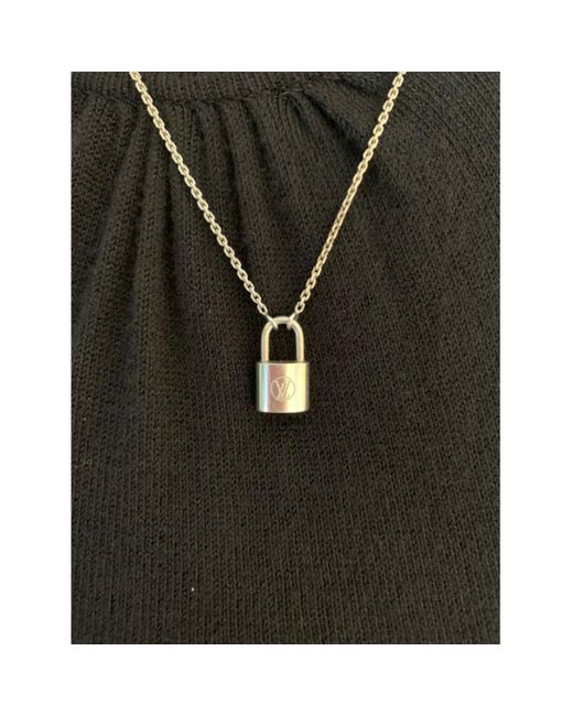 Louis vuitton for unicef silver necklace Louis Vuitton Gold in Silver -  20399928