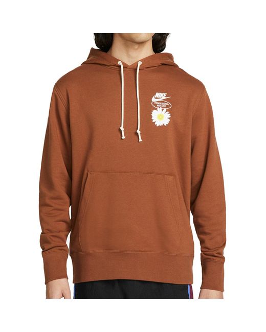 Nike Good Vibes Popover have A Day Hoodie in Brown for Men | Lyst UK