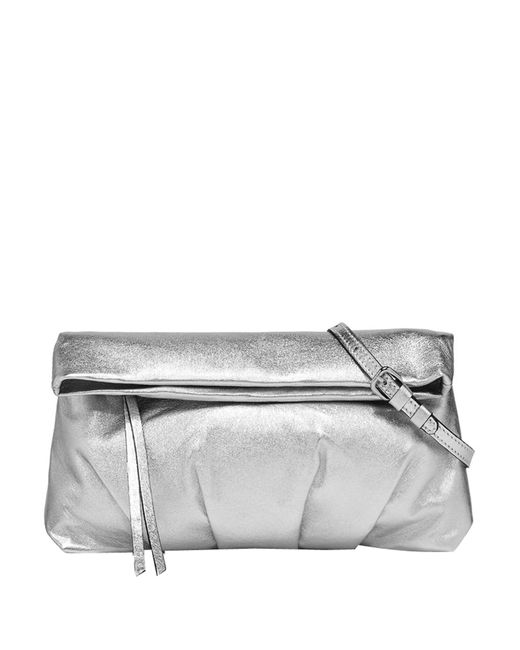 Gianni Chiarini Wo 10360 Clutch Bag Silver in Gray | Lyst