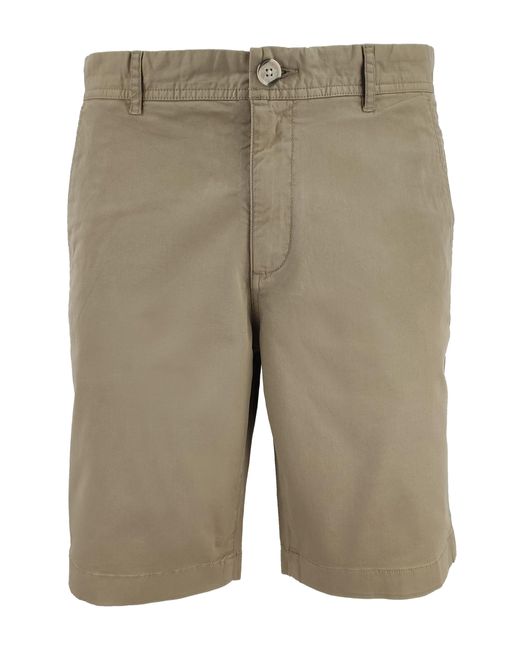 Woolrich Bermuda In Beige Cotton in Natural for Men | Lyst