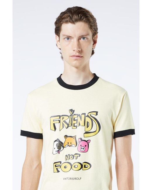 Viktor \u0026 Rolf Friends Not Food T-shirt 