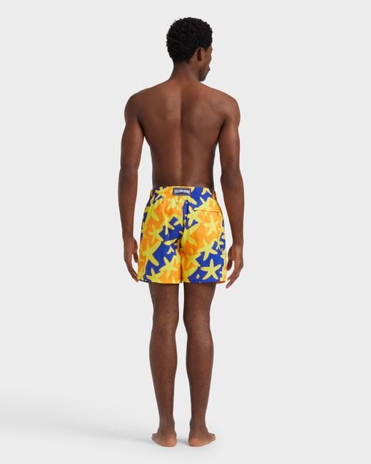 Vilebrequin Ultra-light And Packable Swim Shorts Starlight - Swimwear - Mahina - Orange - Size Xs for men